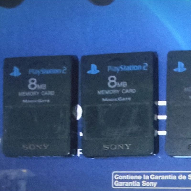 Ps2 Sony Acessórios Memory Card 8mb Original e Mini Cooler com Usb