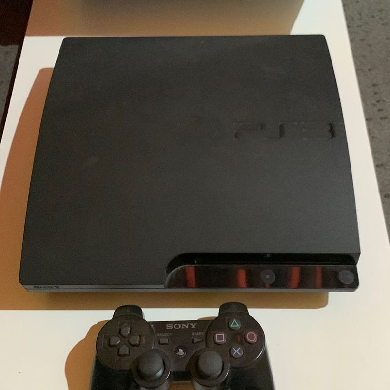 Ps3 320gb Desbloqueado com Jogos No Hd + 01 Controle Original