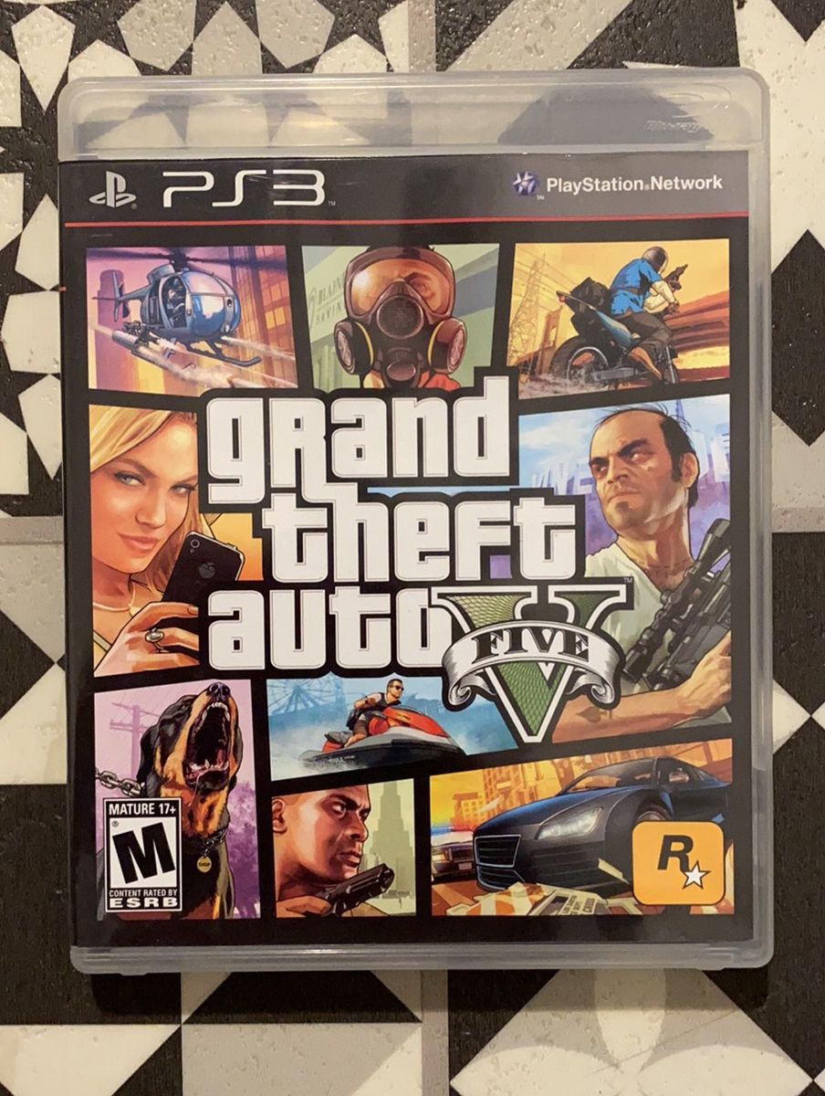 Gta 5 Ps3 - Grand Theft Auto V | Jogo de Videogame Ps3 Usado 52573770 |  enjoei