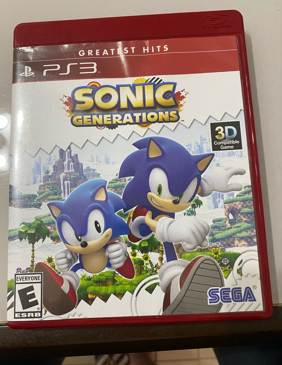 Jogo Sonic Generations - PS3 - MeuGameUsado