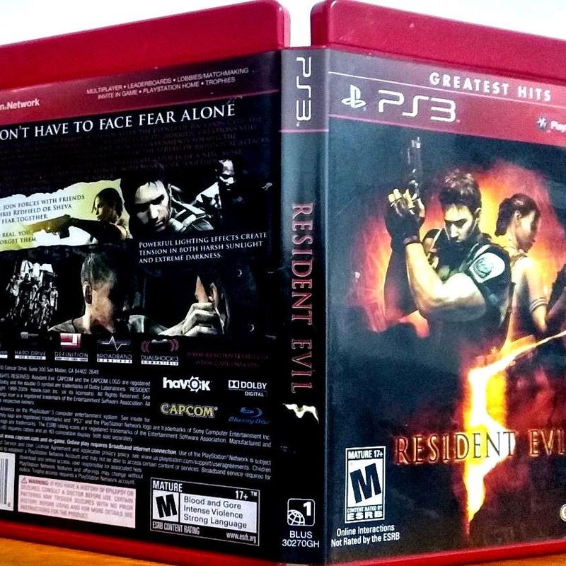 Jogo Usado Resident Evil 5 PS3