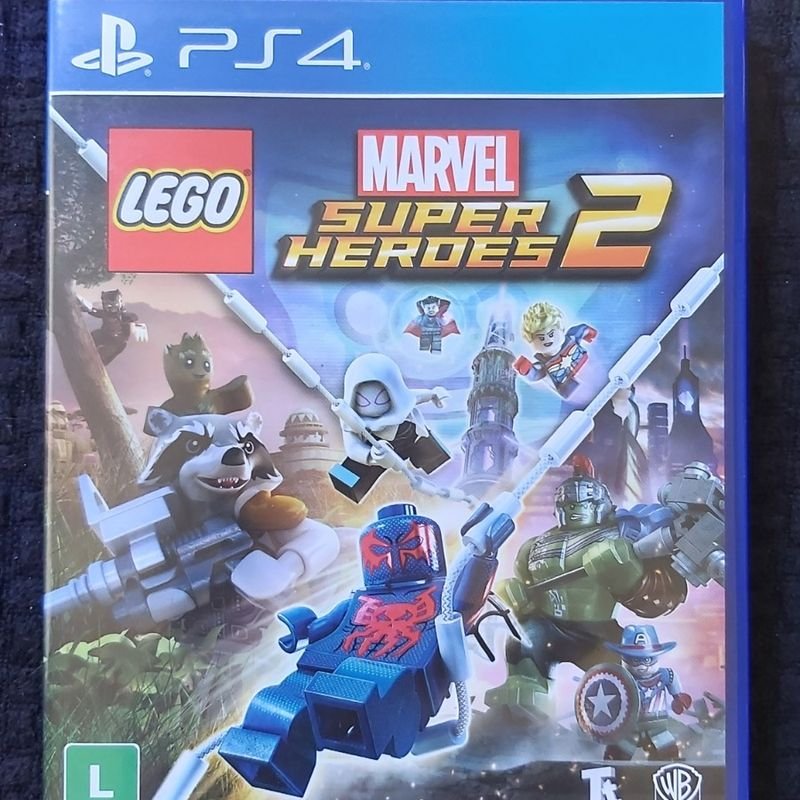 Lego Marvel Super Heroes - Jogo usado PS4