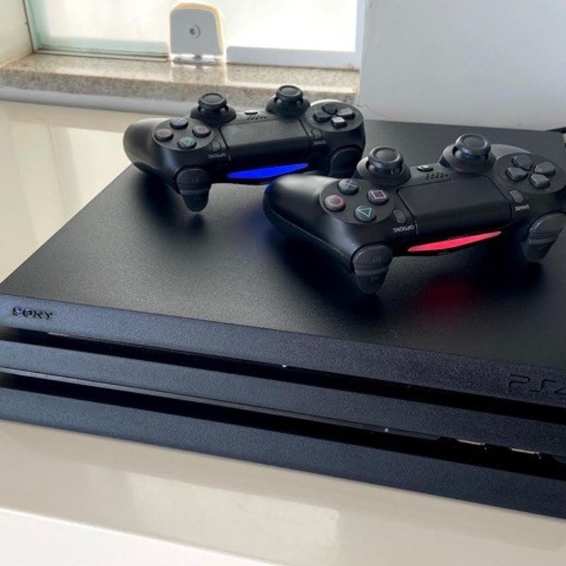 Ps4 Pro 1 Tb Completo  Console de Videogame Sony Nunca Usado