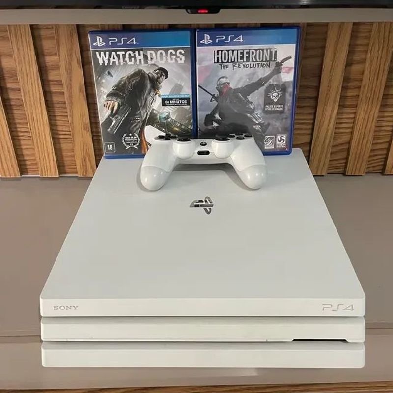 Ps4 Pro 1 Tera Novo, Console de Videogame Sony Usado 88418506