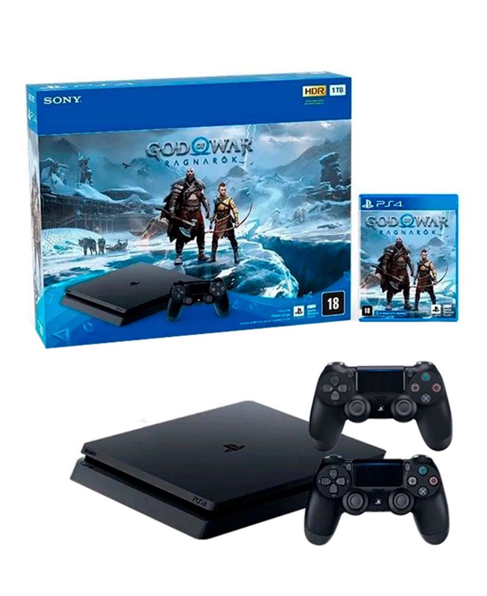 Console PS4 PRO - 1TB +2 controles + 1 jogo com 2 Anos de Garantia - Sony