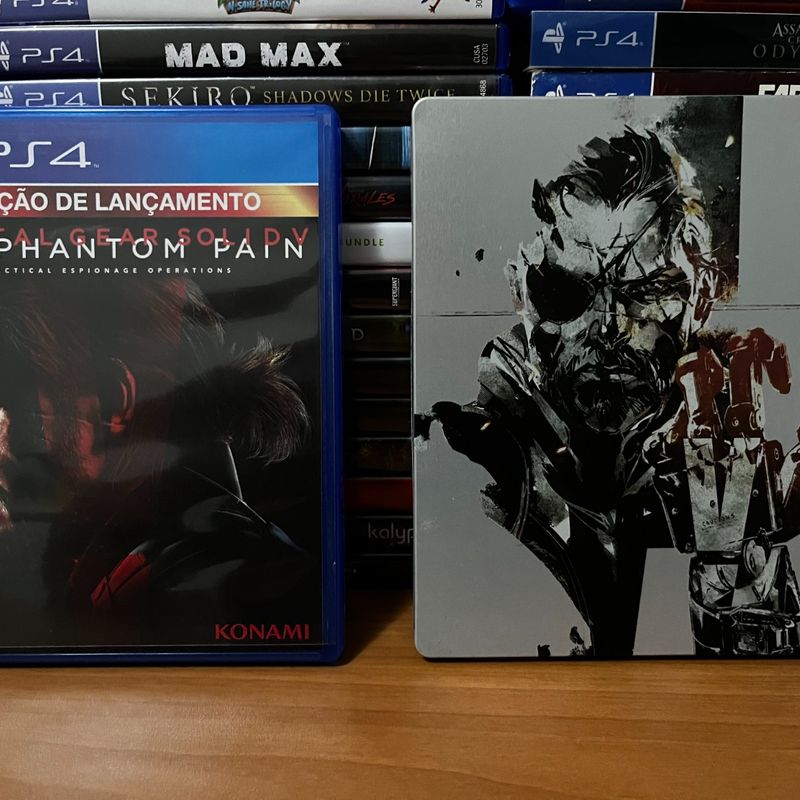 Jogo Metal Gear Solid V The Phantom Pain - Ps3 Mídia Física Usado