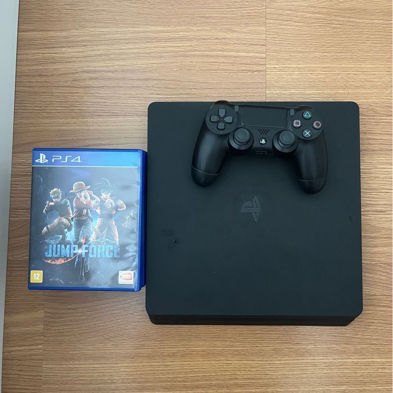 Console Sony Playstation 4 Slim Mega Pack, Com Controle Sem Fio