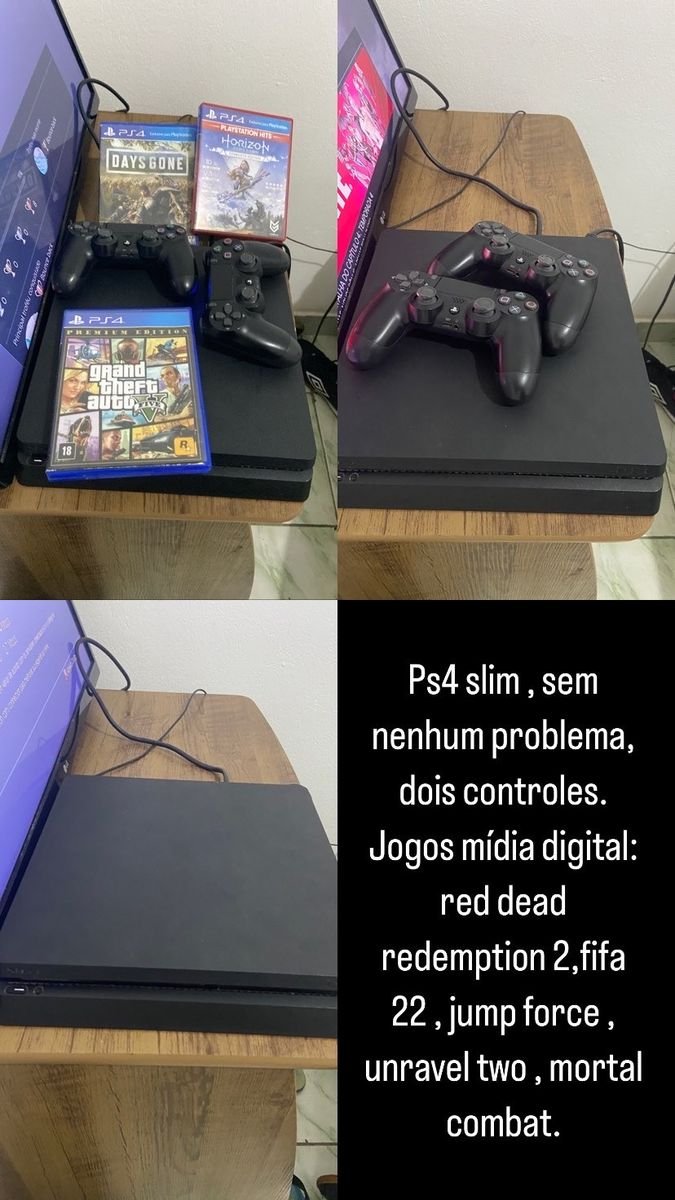 Combo com 4 Jogos - PS4 R$ 196 - Promobit