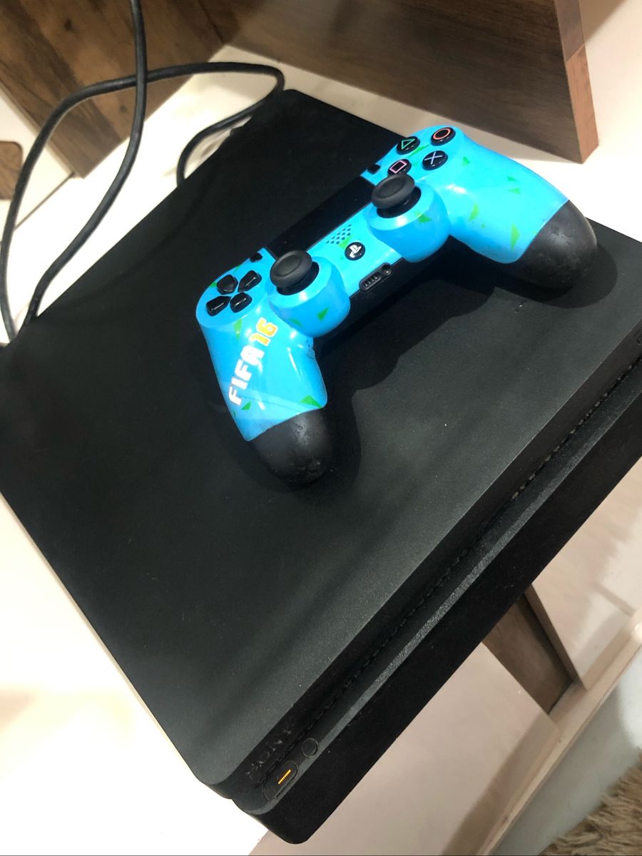 Ps4 Slim 500gb Console de Videogame Playstation Usado 65236676 enjoei