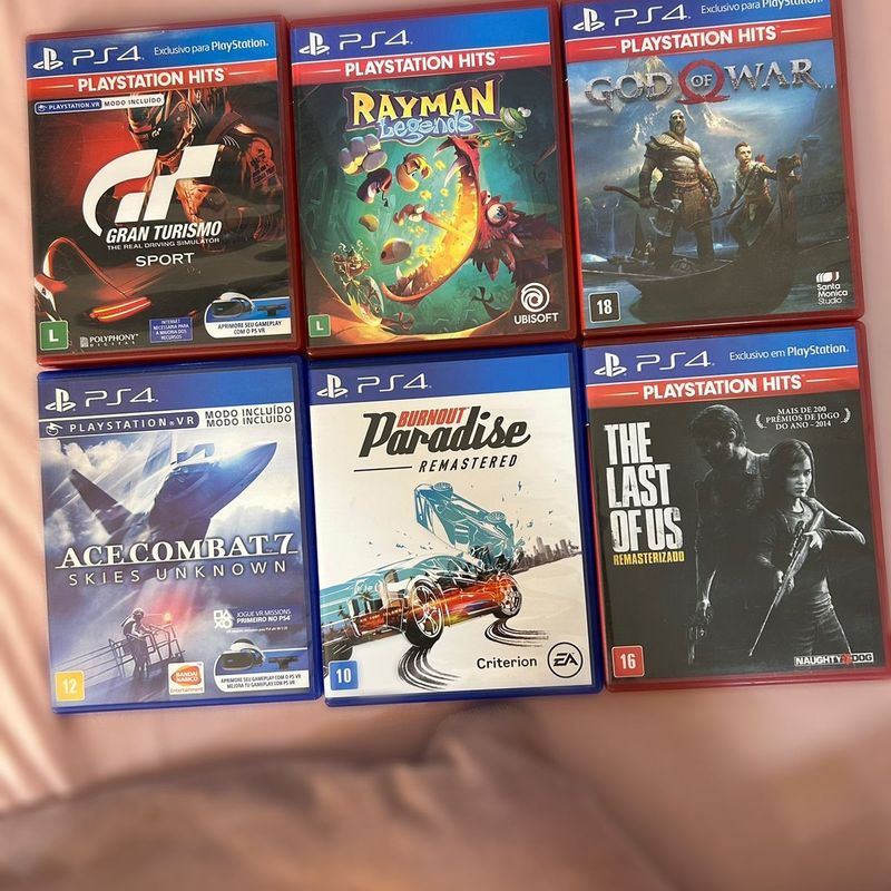 Jogos Novos Ps4, Produto Masculino Ps4 Nunca Usado 65598483