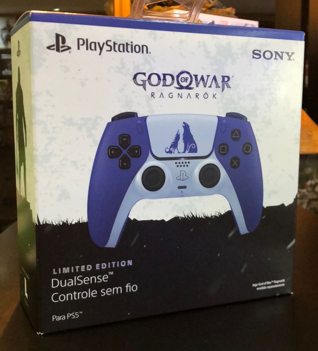 DualSense GOD OF WAR Limited Edition 限定 Controle DualSense God of War Ragnarok Limited Edition - PS5