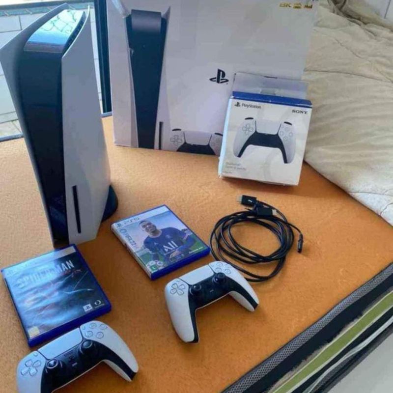 Ps5 Completo Playstation | Console de Videogame Ps5 Usado 91539084 | enjoei