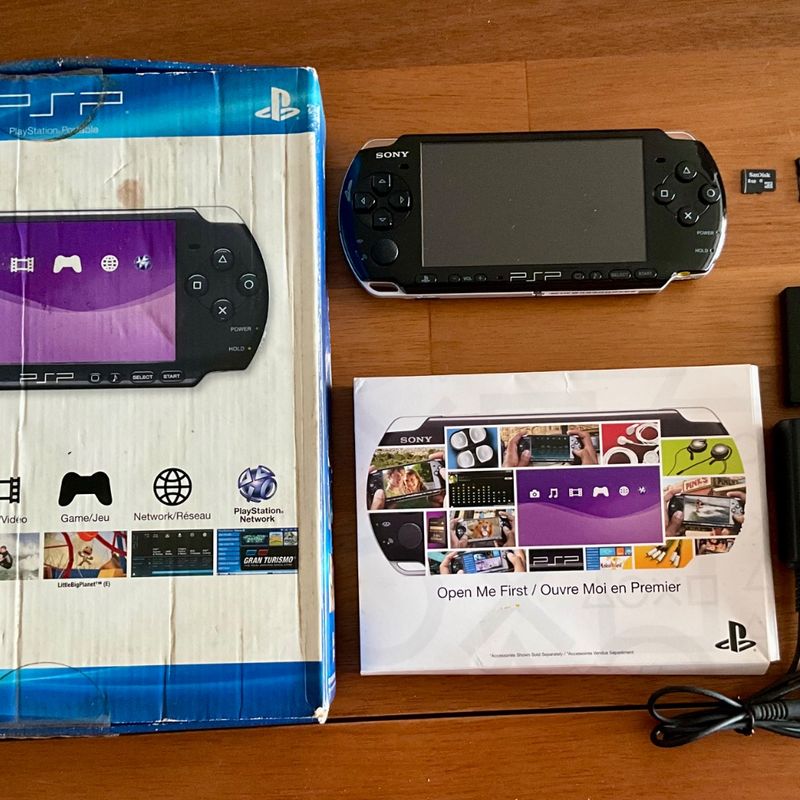 SONY  PSP3000 セット Psp 3000 Playstation Portable 3001 Na Caixa Completo | Sony Usado