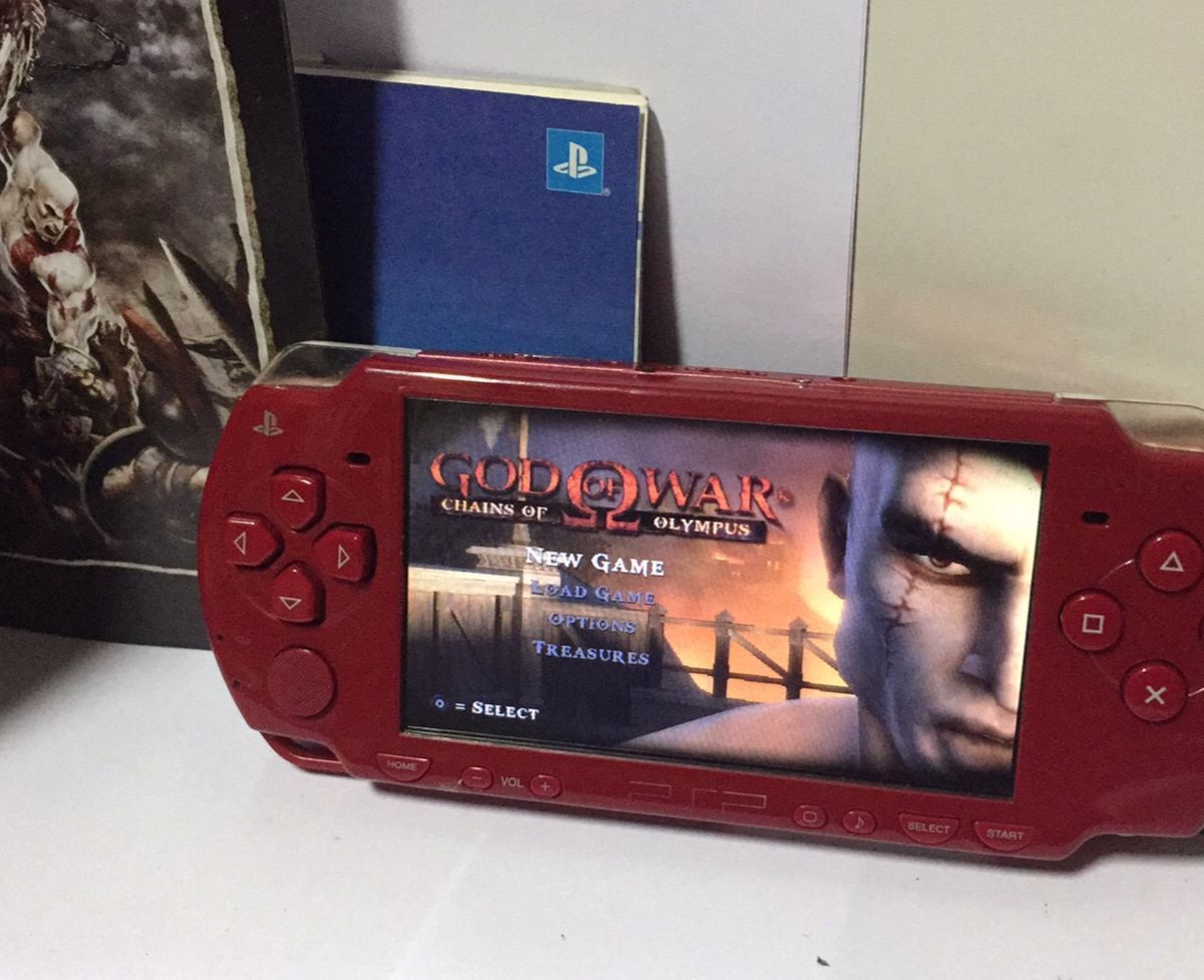 Psp Edition God Of War Importado Colecionador Console De Videogame Sony Usado Enjoei