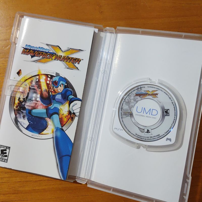 Jogo Mega Man Maverick Hunter X - Psp Novo - Capcom - Jogos PSP