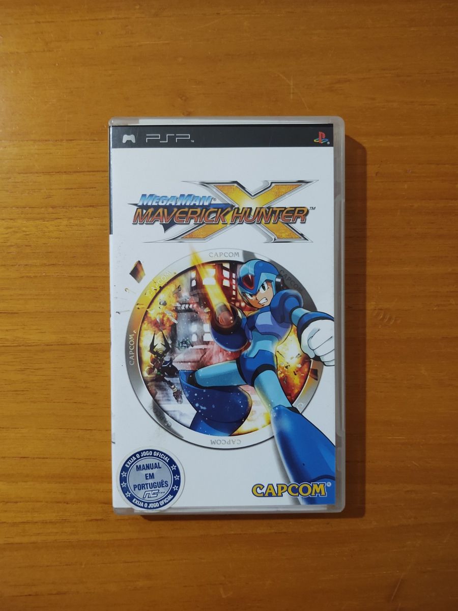 Jogo Mega Man Maverick Hunter X - Psp Novo - Capcom - Jogos PSP