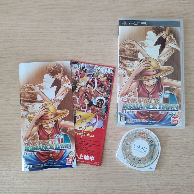 Jogos de One Piece e Samurai X chegando para o PSP