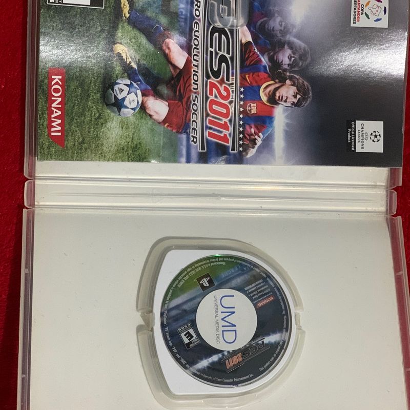 Jogo Pro Evolution Soccer 2011 Pes 2011 (sem Capa) - Psp - U