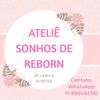 Bebê Reborn Menino Super Realista Molde Levi, Brinquedo Atelie-Sonhos-De- Reborn-By-Camila-Almeida Nunca Usado 61231510