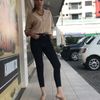 calça feminina jeans skinny - 50