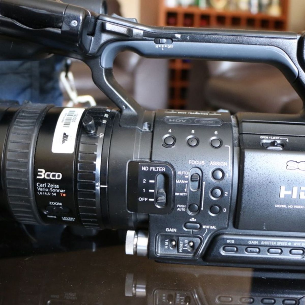 Câmera Filmadora Profissional Hvr-Z1 | Filmadora Sony Usado