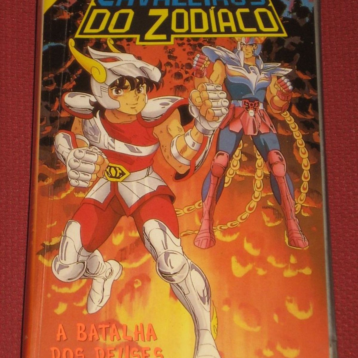 Os Cavaleiros do Zodíaco - A Batalha dos Deuses (Dublado)(VHS)(Usado)