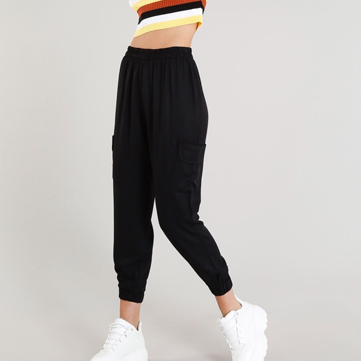 calca jogger feminina c&a