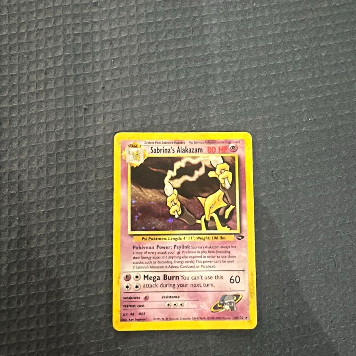 sabrina's alakazam pokemon card value Sabrina's Alakazam Gym 2 Holo Japanese PSA 9 – TBC Games main image 0