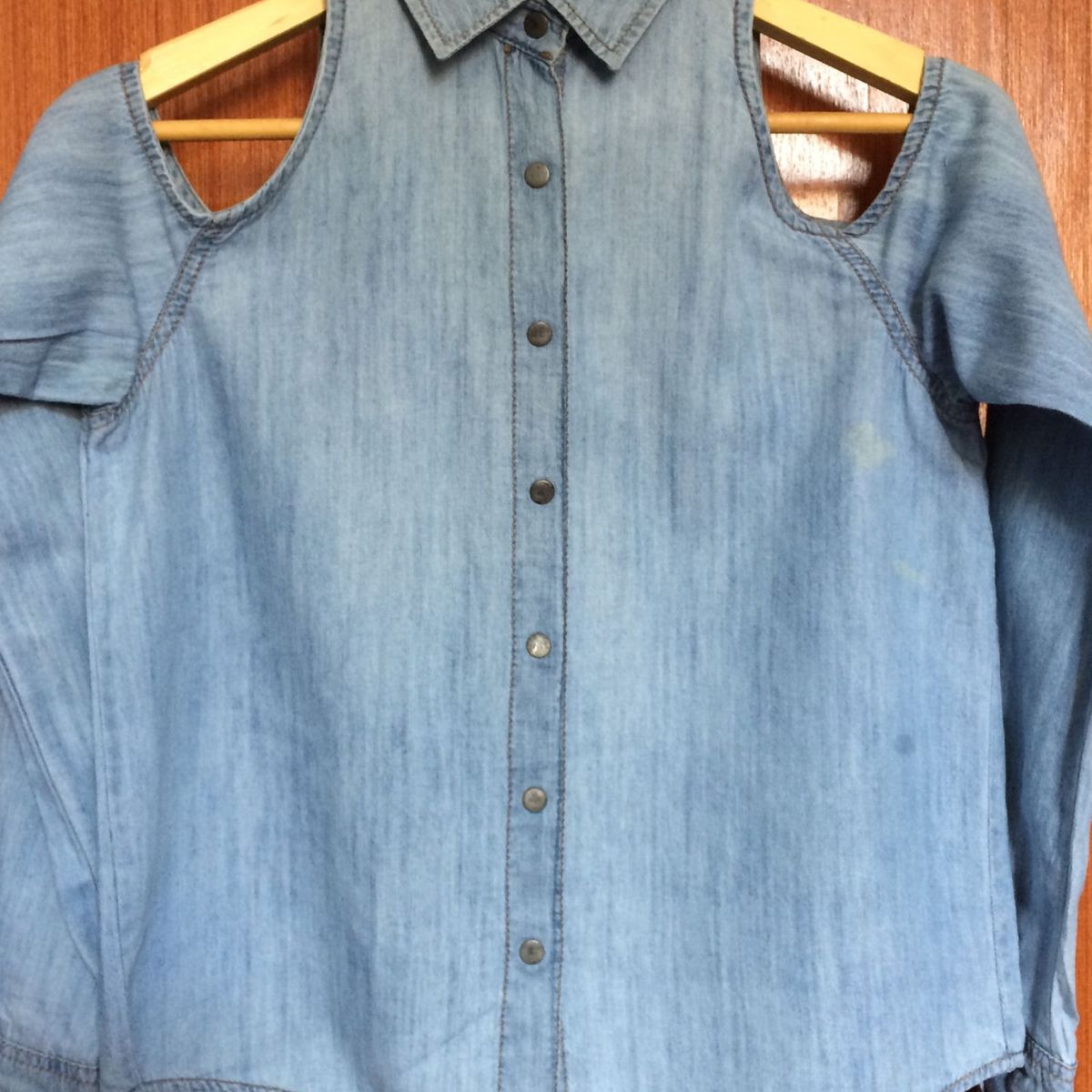 camisa jeans riachuelo