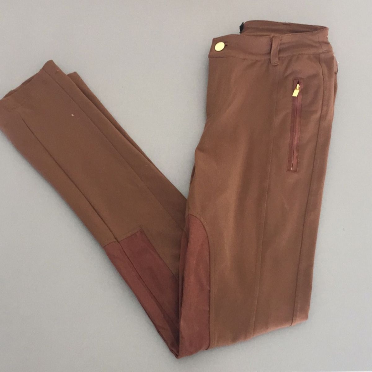 calça montaria marrom
