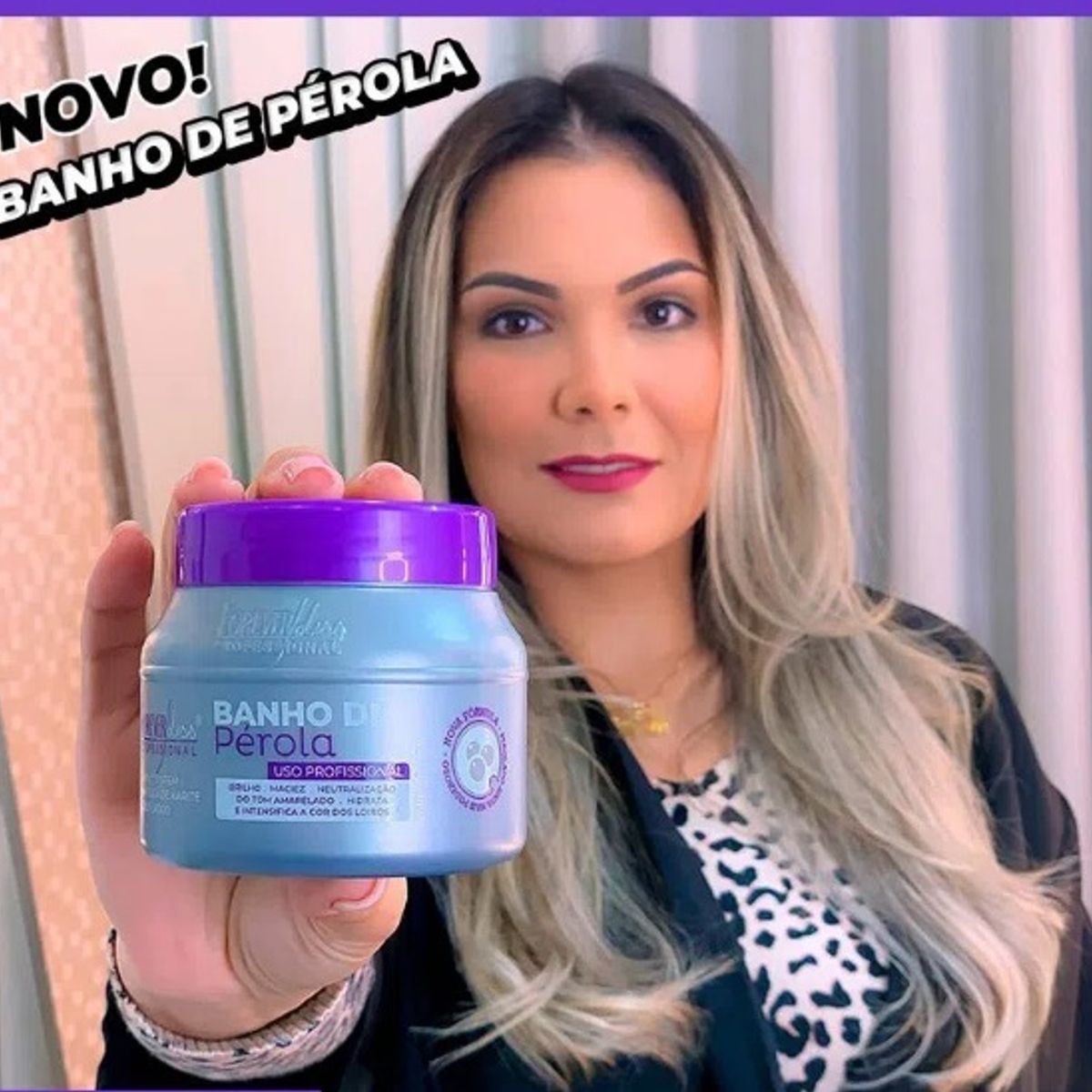 Forever Liss Banho De Pérola Blond Máscara 1 KG