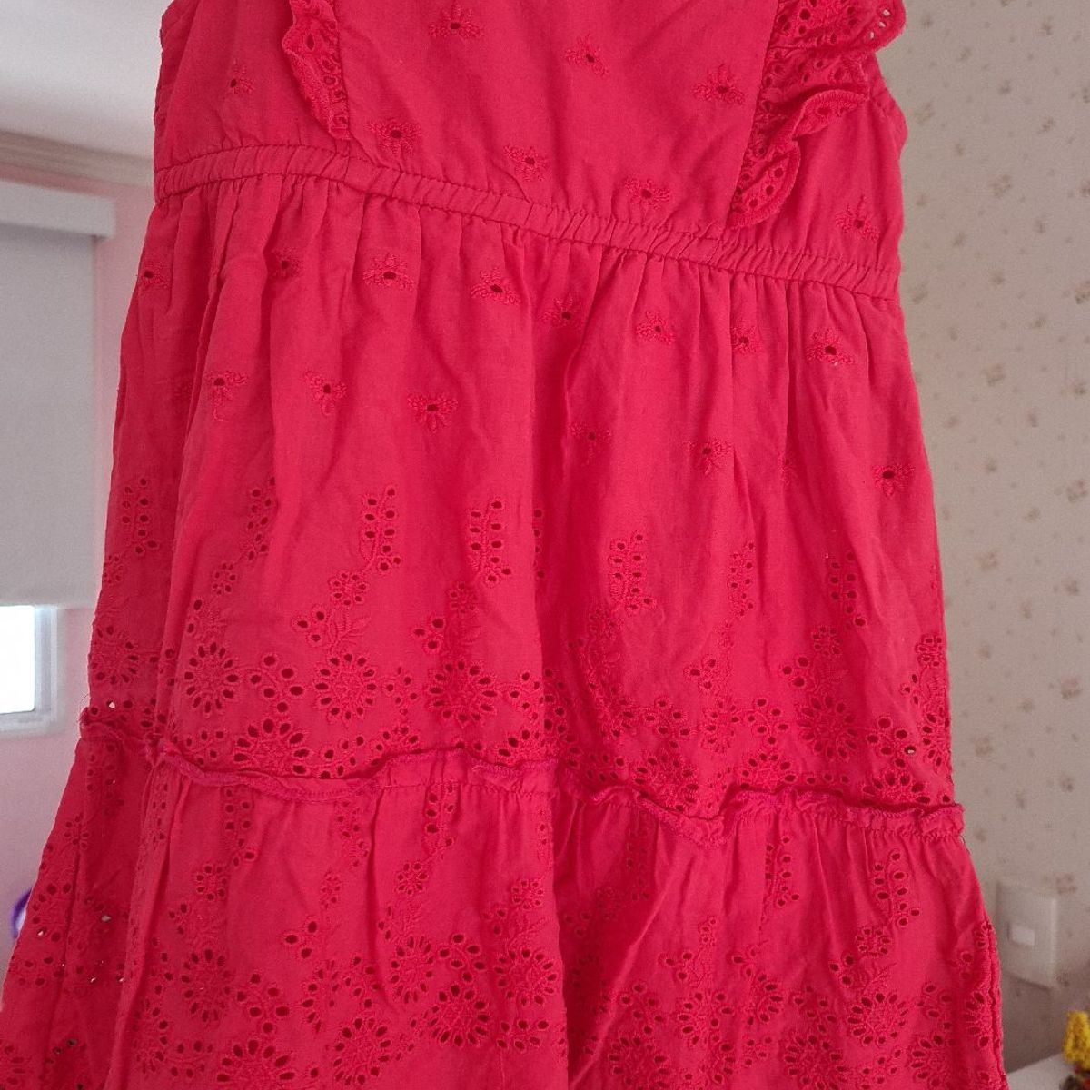 Vestido vermelho infantil sales renner