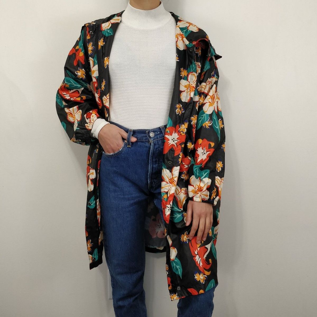 jaqueta corta vento zara