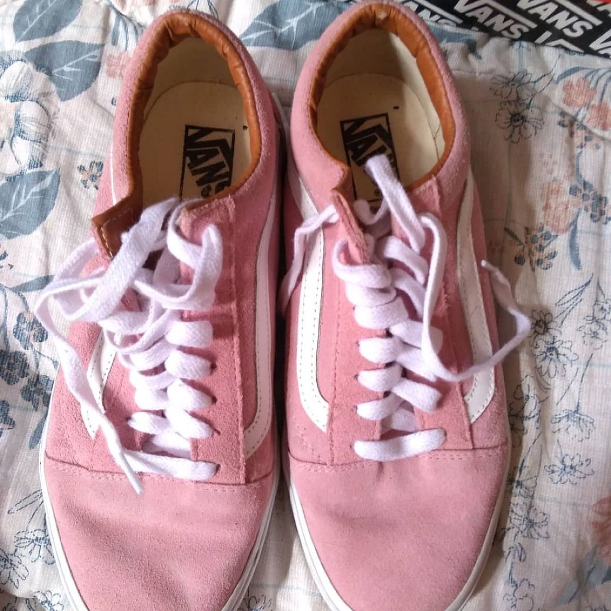 vans old skool rosa bebe