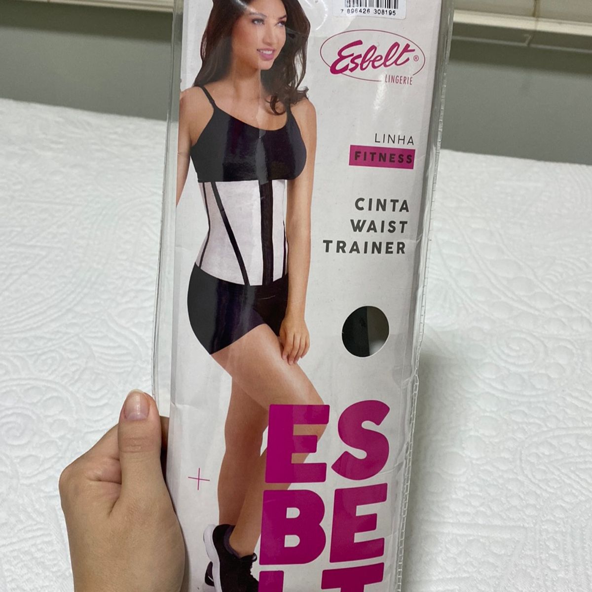 Modeladora Feminina Cinta Esbelt Emborrachada Fitness