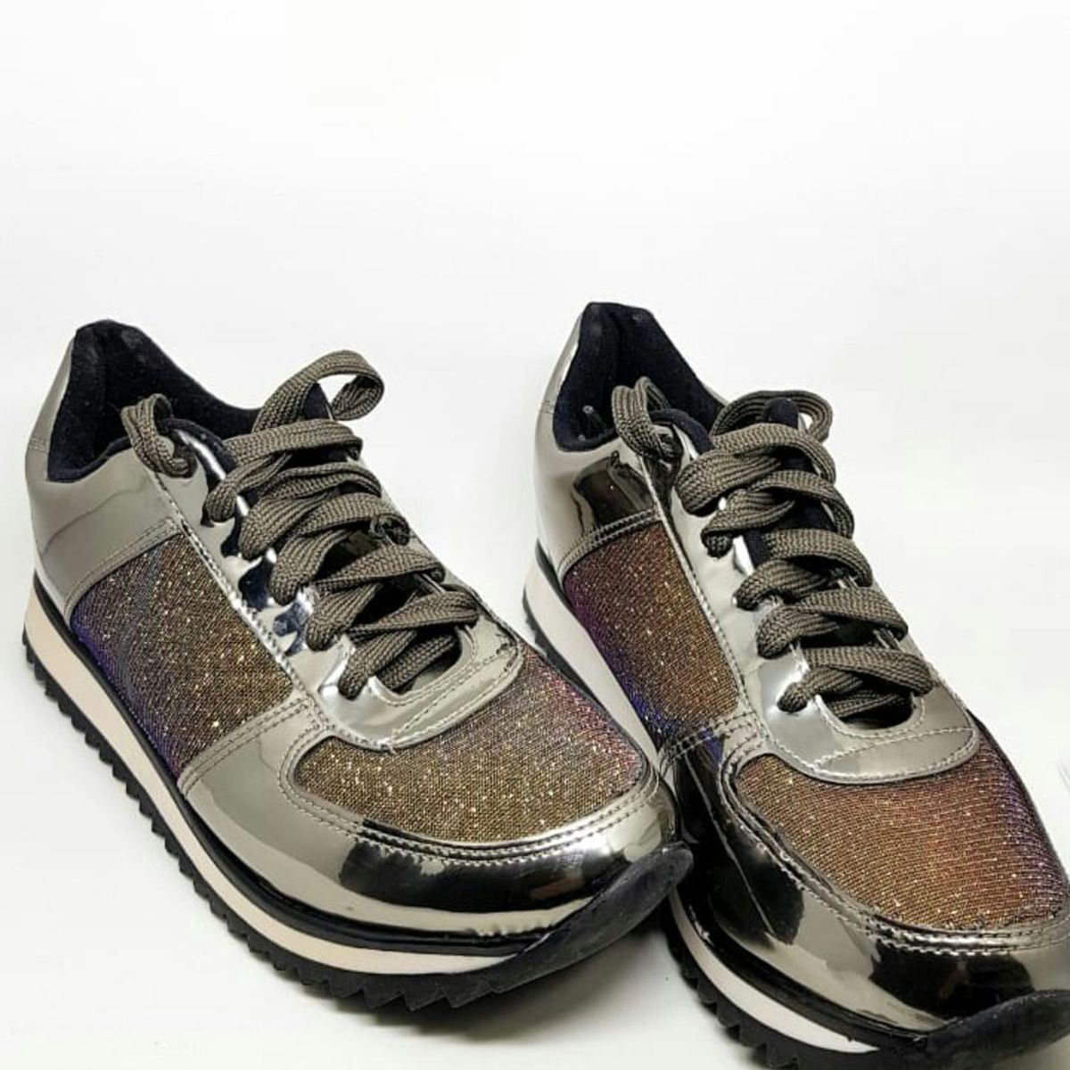 tenis vizzano glitter furta cor