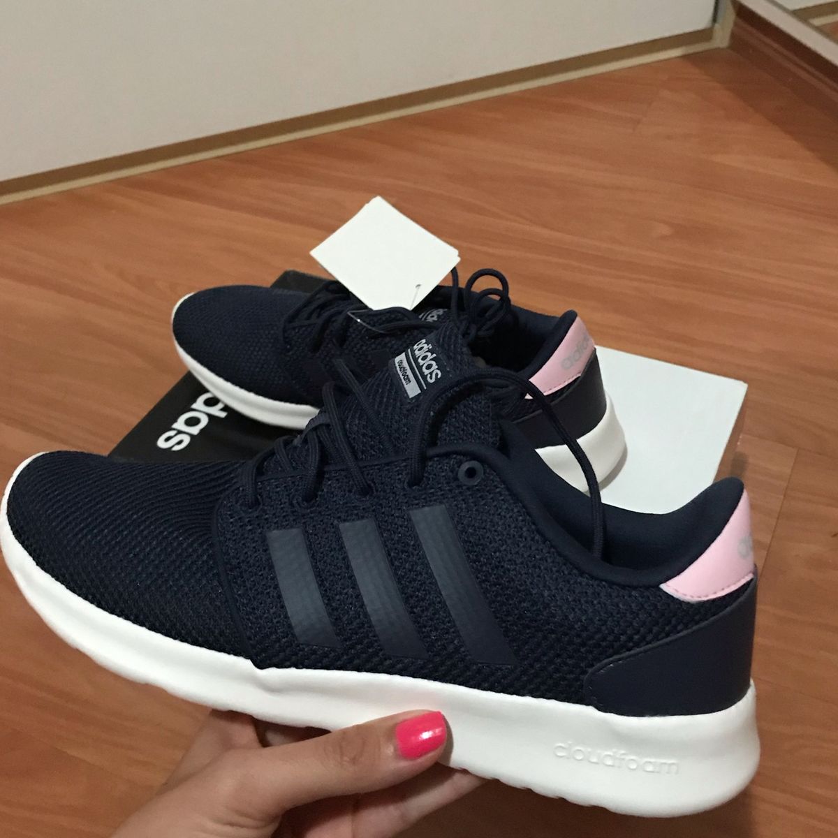 tenis adidas qt racer feminino