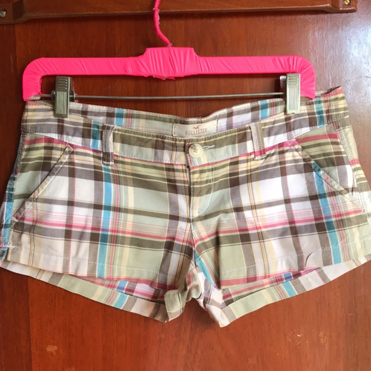 Hollister, Shorts, Hollister Plaid Mini Shorts