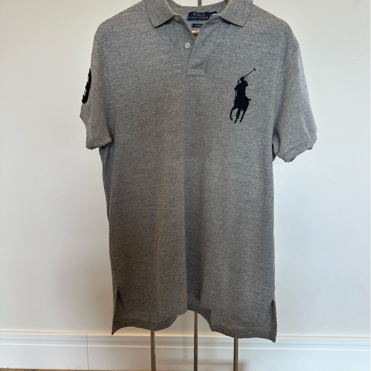 t*o様 Polo Ralph Lauren Big Pony Polo No. Polo Ralph Lauren BIG PONY COTTON POLO SHIRT 2-7Y - Polo - black
