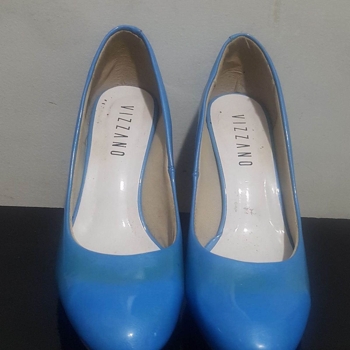 scarpin vizzano azul claro