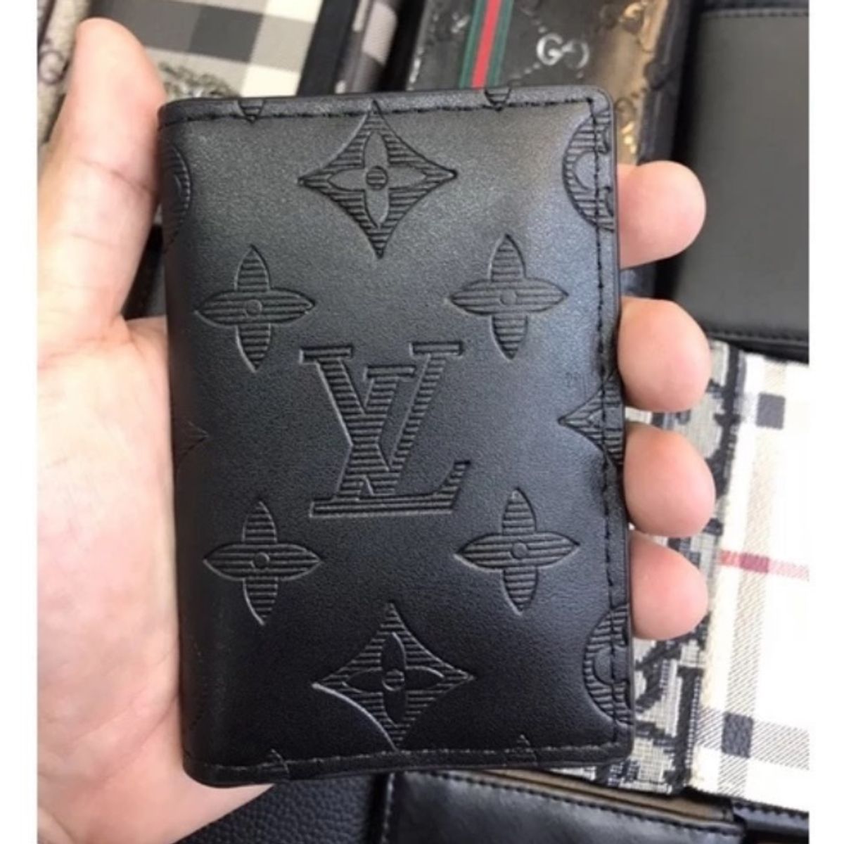 Porta Cartões Louis Vuitton Preto Clássico, Carteira Feminina Louis Vuitton  Nunca Usado 90520759