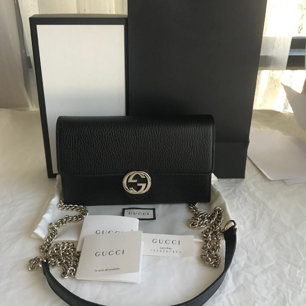 Bolsa Gucci Original com Nota Fiscal e Caixa, Bolsa de Ombro Feminina Gucci  Usado 82286581