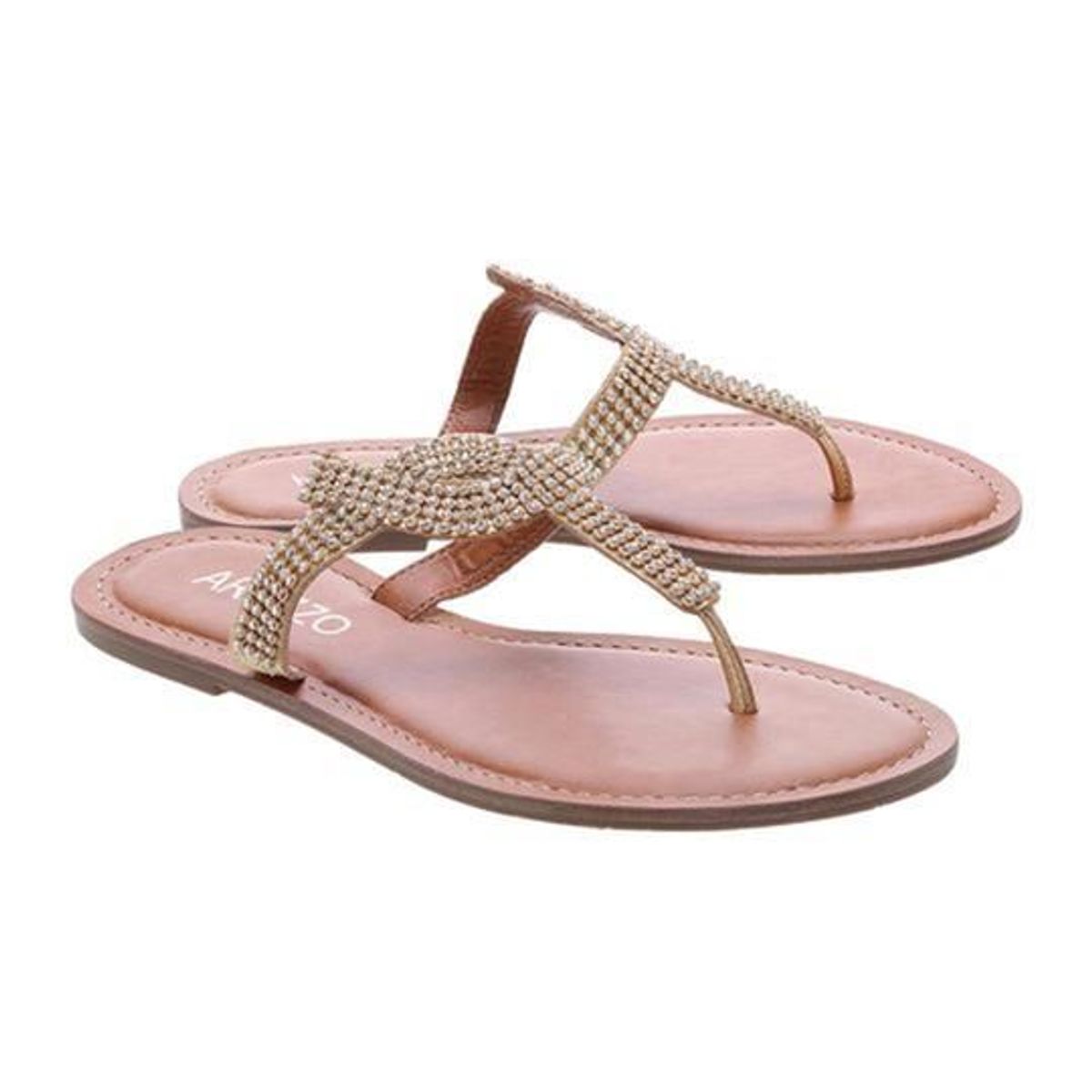 rasteirinha onça arezzo