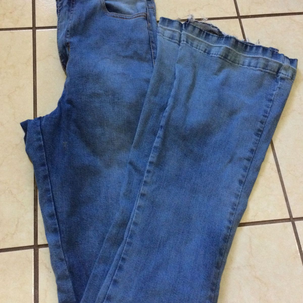 calça flare lady rock