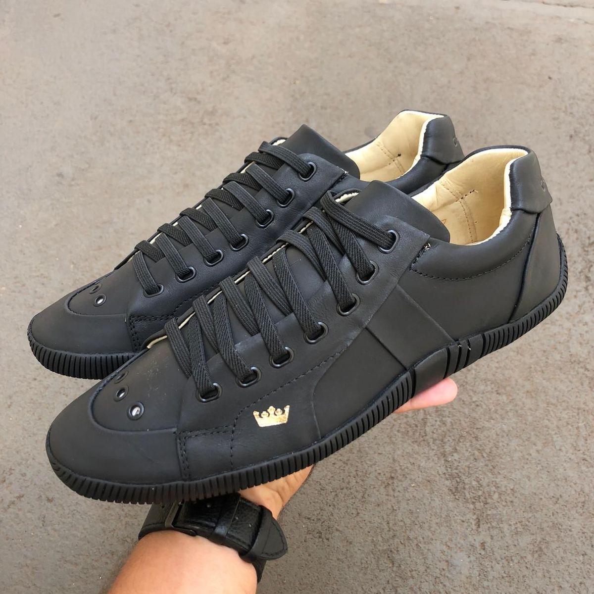 tenis osklen preto masculino