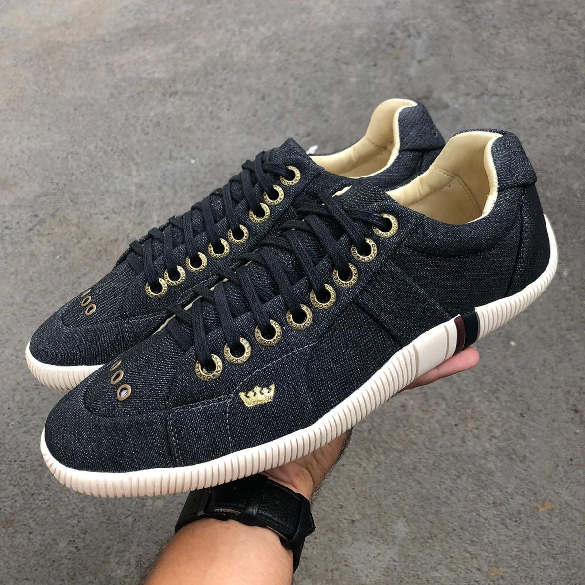 osklen riva preto couro