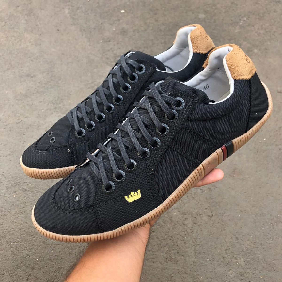 tenis osklen preto masculino