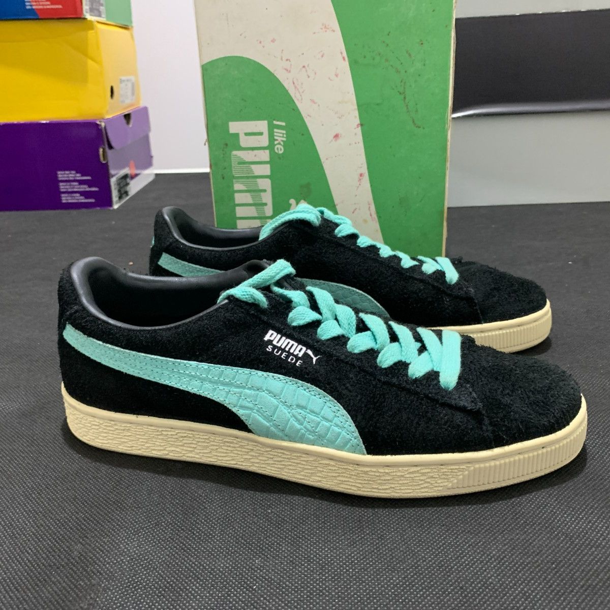 Puma Suede Black X Diamond Supply | Nike Usado 129553081 | enjoei