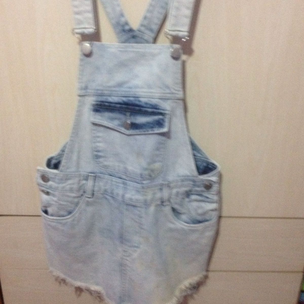 macacão jeans torra torra