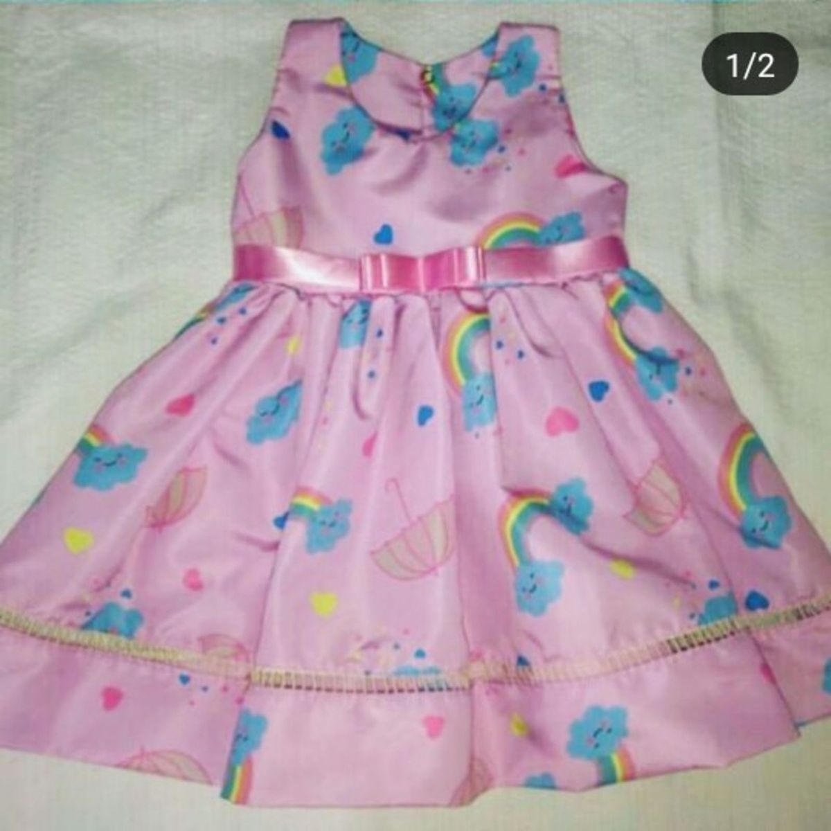 vestido de nuvem de amor